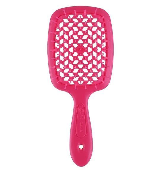 Гребінець для волосся Janeke Superbrush, порожнистий, Рожевий (Італія) 100973 фото