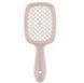 Гребінець для волосся Janeke Superbrush, порожнистий, Пудрово-бiлий (Італія) 100970 фото 3